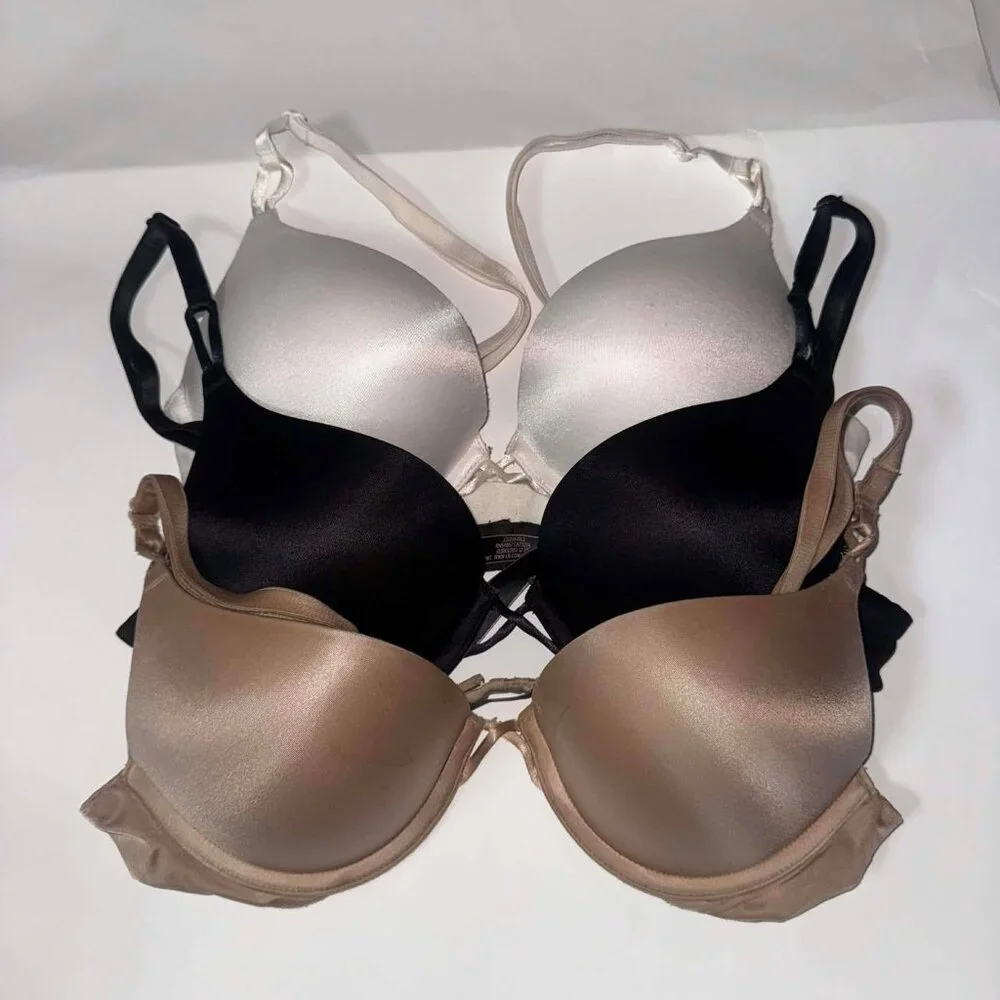 Victoria's Secret Bombshell Add 2 Cups Bras Bundle - Picture 1 of 1